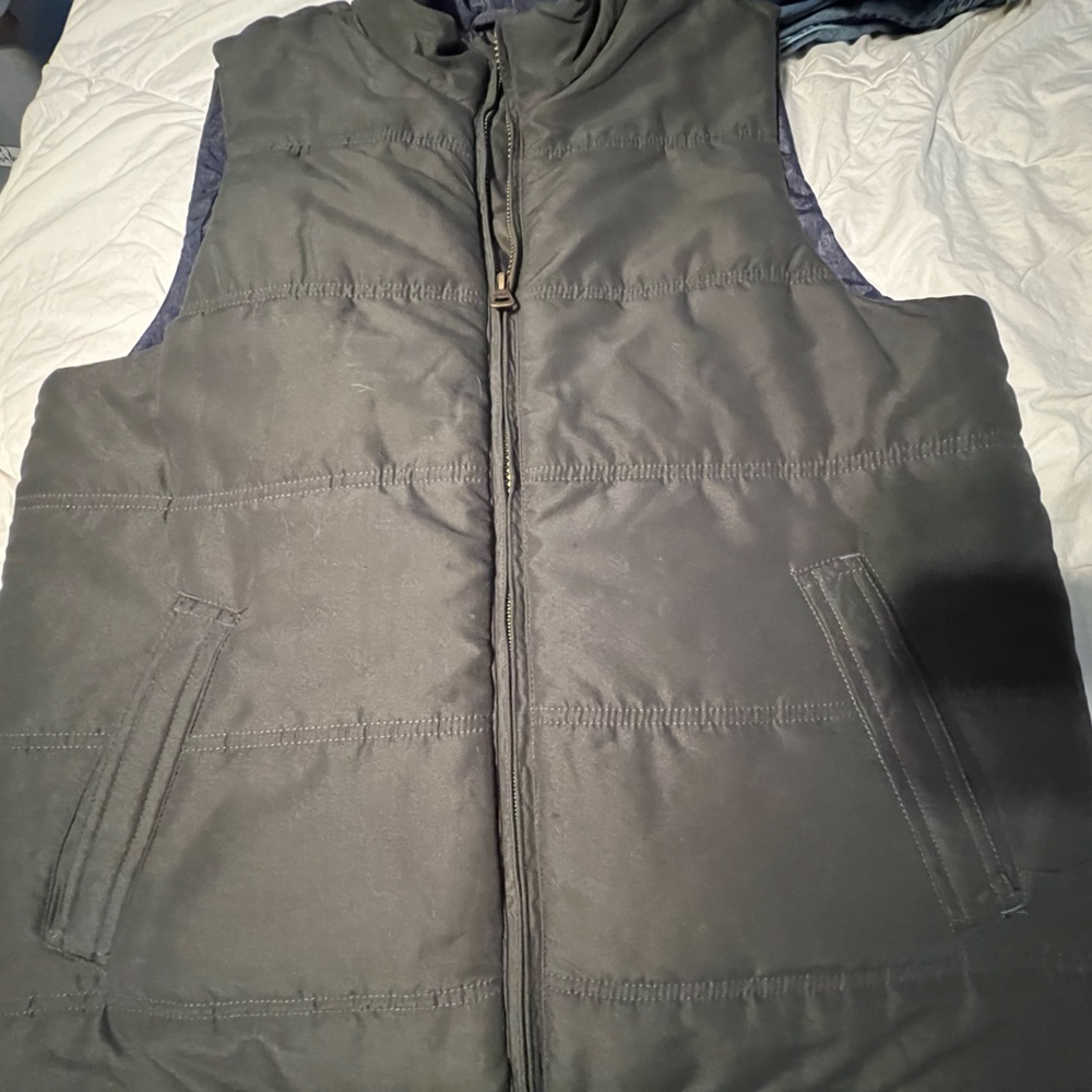 Original Weatherproof Vintage Men’s‎ puffer vest size Medium. Gray